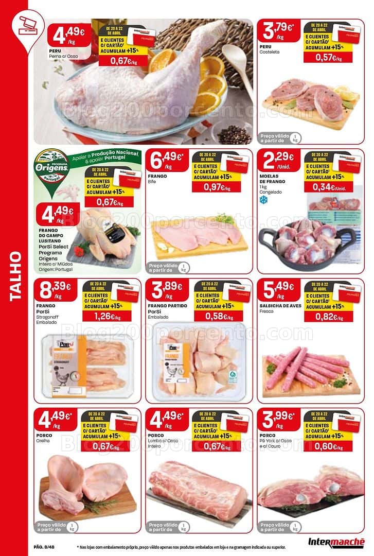 Antevisão Folheto INTERMARCHÉ Super Promoções de 16 a 22 abril