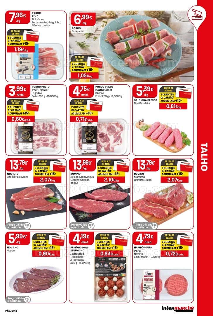 Antevisão Folheto INTERMARCHÉ Super Promoções de 16 a 22 abril
