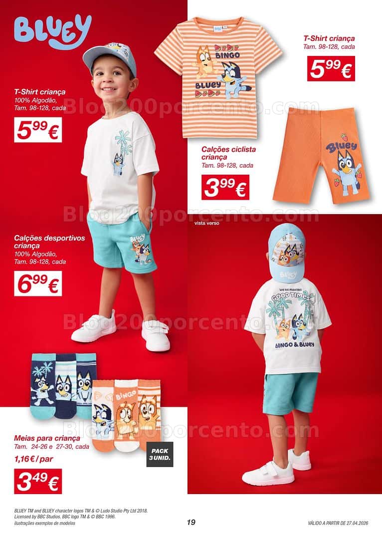 Antevisão Folheto KIK Moda Primavera e Verão Promoções a partir de 27 abril