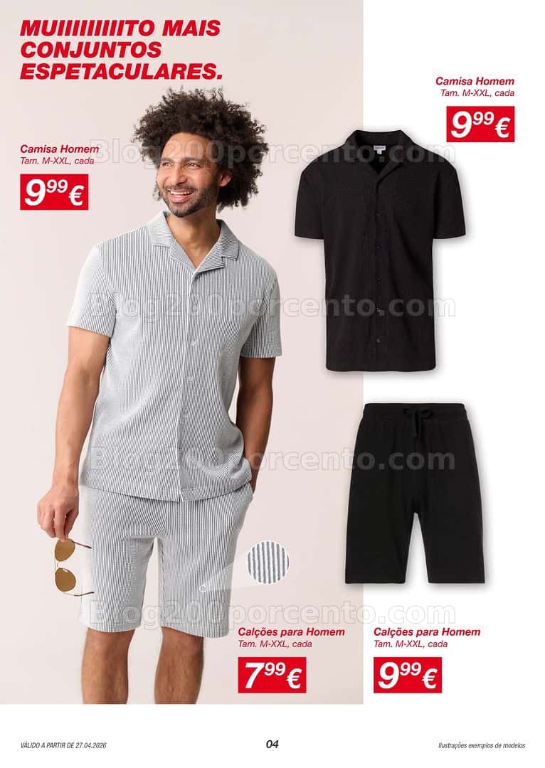 Antevisão Folheto KIK Moda Primavera e Verão Promoções a partir de 27 abril