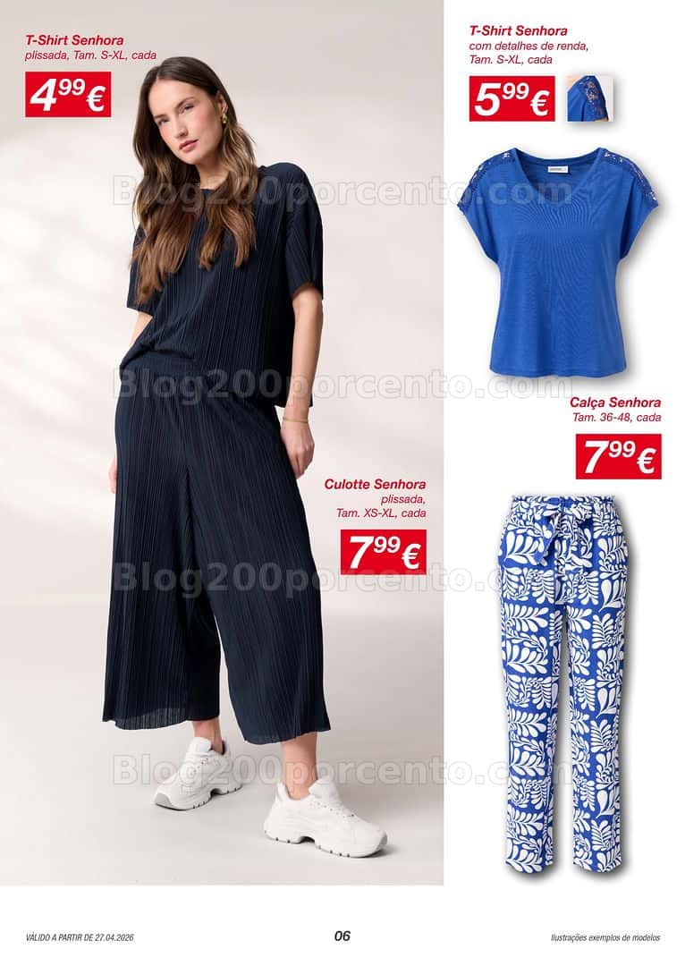 Antevisão Folheto KIK Moda Primavera e Verão Promoções a partir de 27 abril