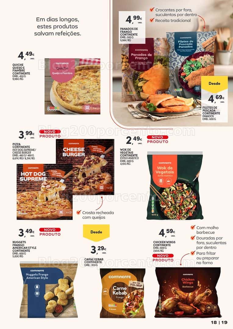 Antevisão Folheto CONTINENTE Especial Marcas Próprias Promoções de 7 a 19 abril