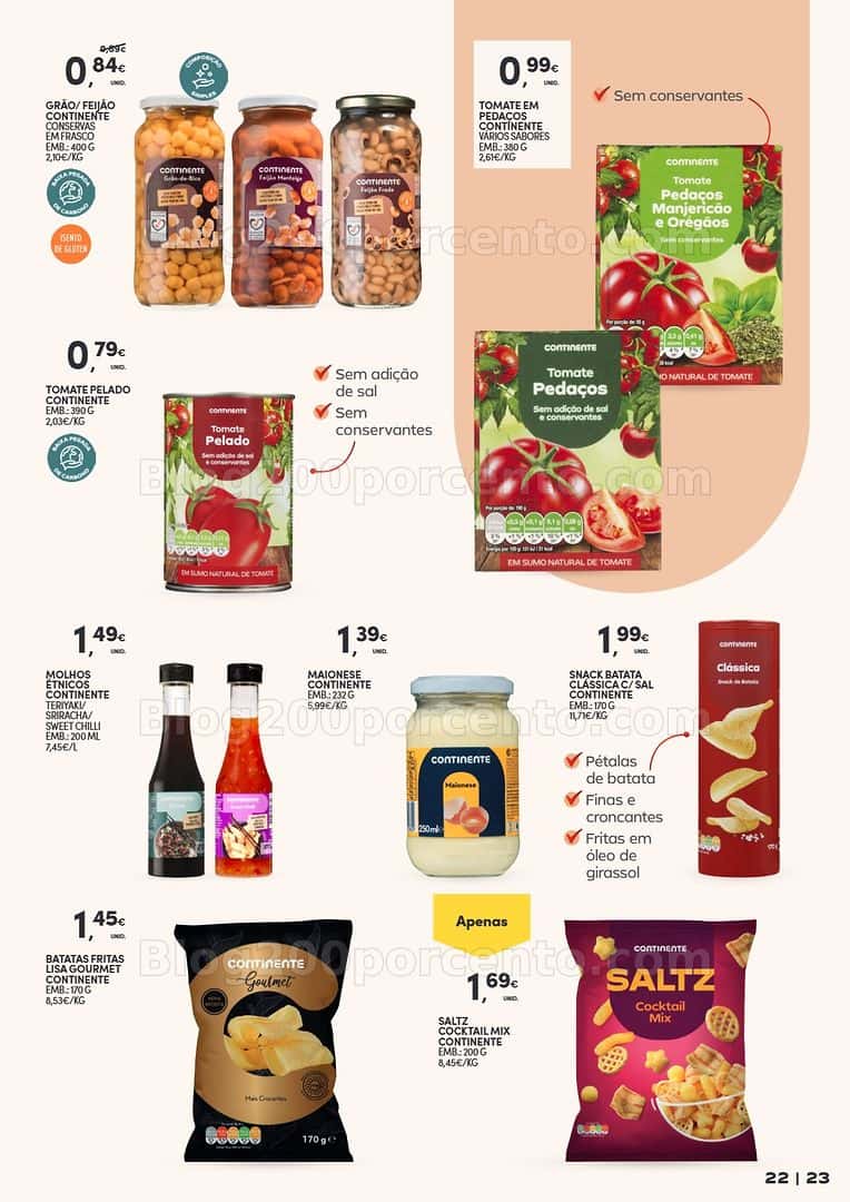 Antevisão Folheto CONTINENTE Especial Marcas Próprias Promoções de 7 a 19 abril