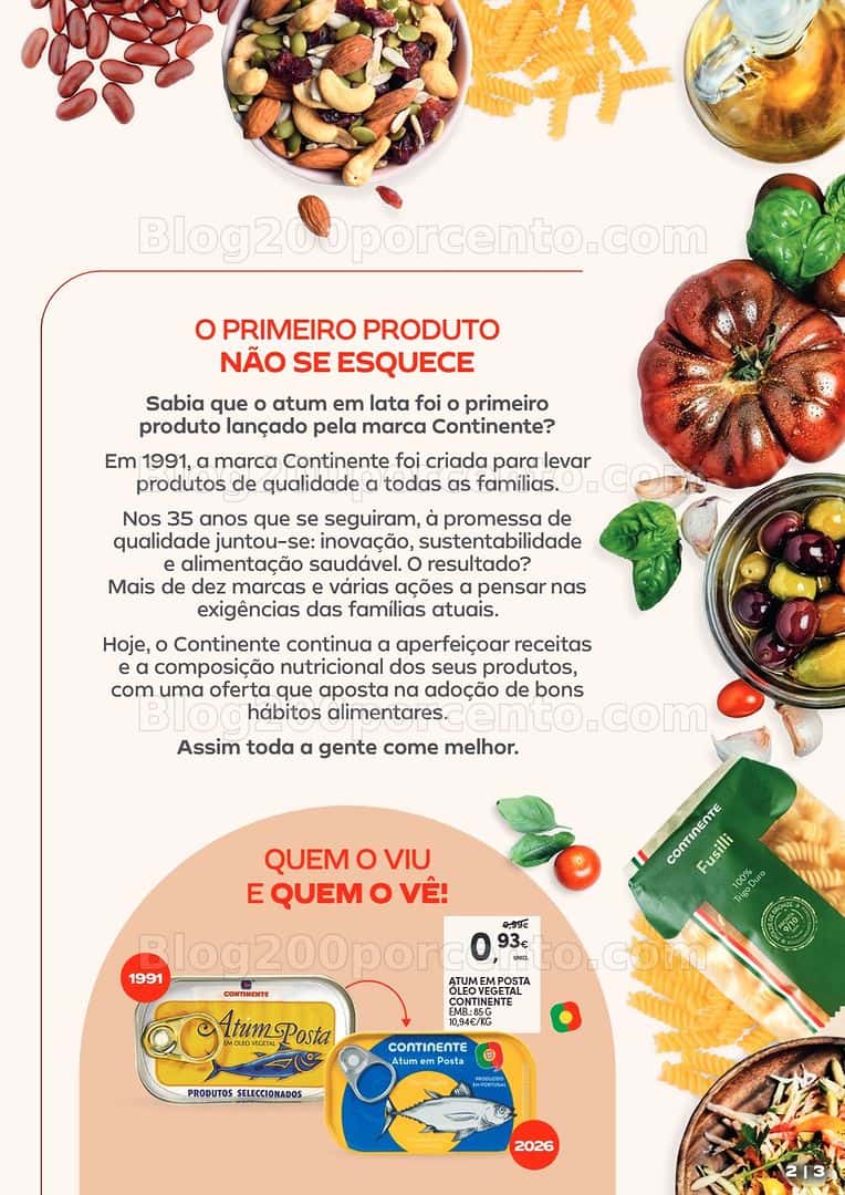 Antevisão Folheto CONTINENTE Especial Marcas Próprias Promoções de 7 a 19 abril