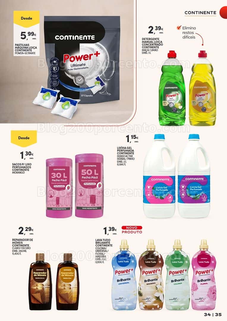 Antevisão Folheto CONTINENTE Especial Marcas Próprias Promoções de 7 a 19 abril