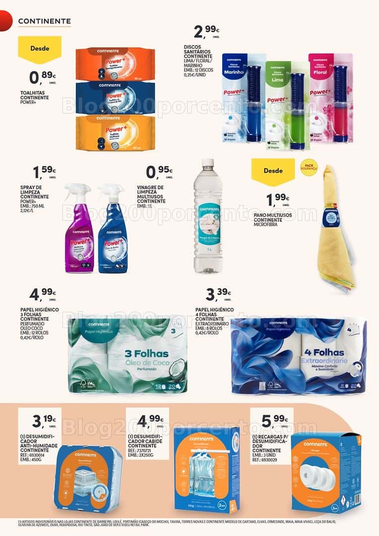 Antevisão Folheto CONTINENTE Especial Marcas Próprias Promoções de 7 a 19 abril
