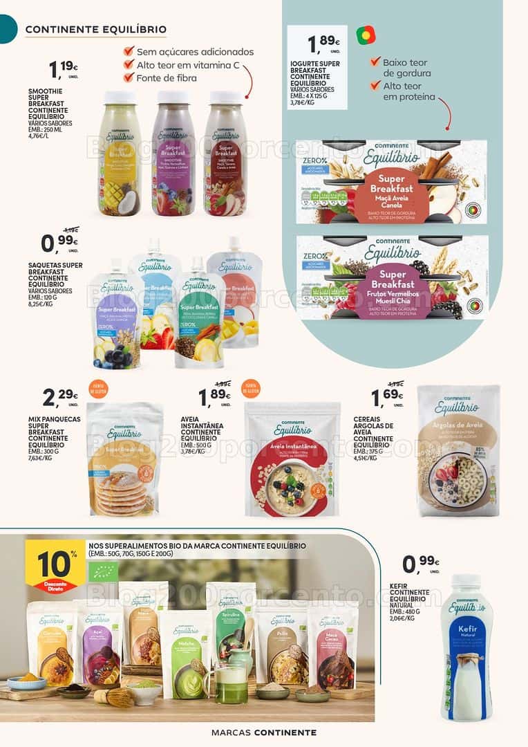 Antevisão Folheto CONTINENTE Especial Marcas Próprias Promoções de 7 a 19 abril