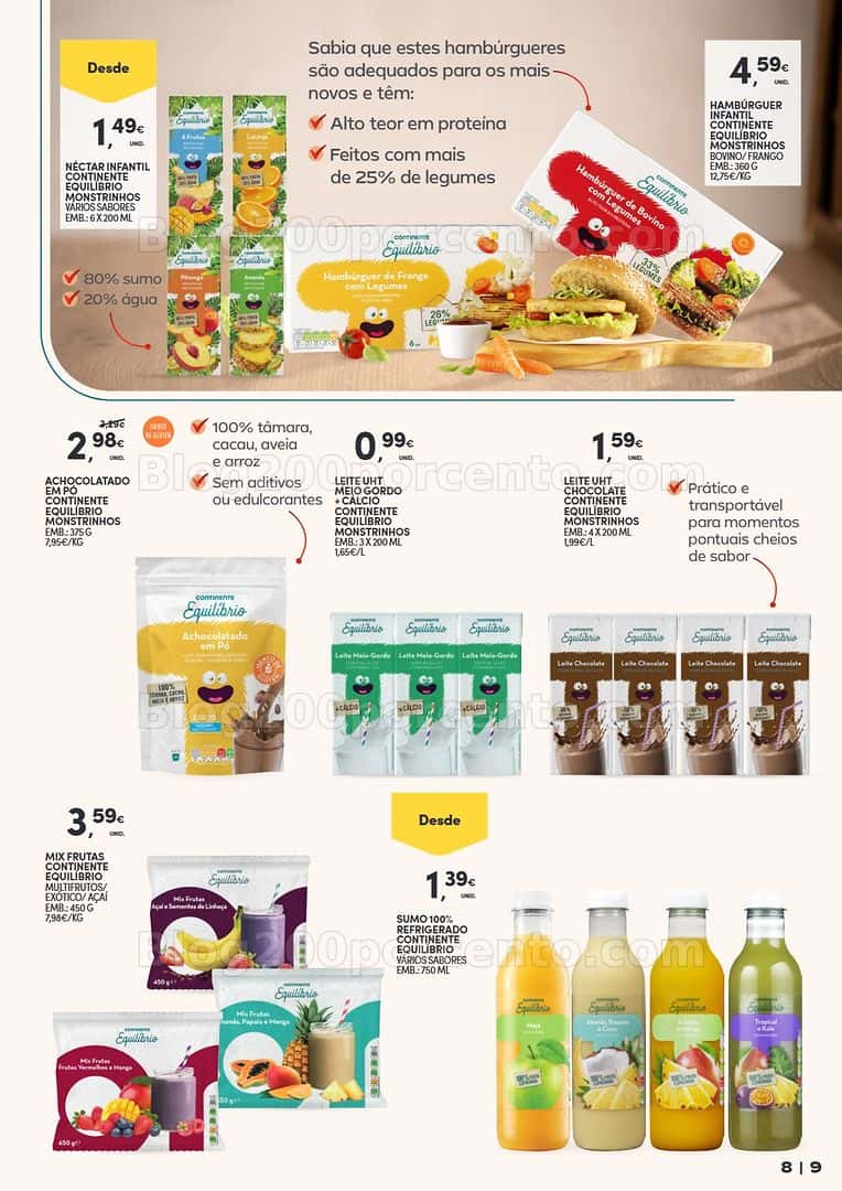 Antevisão Folheto CONTINENTE Especial Marcas Próprias Promoções de 7 a 19 abril