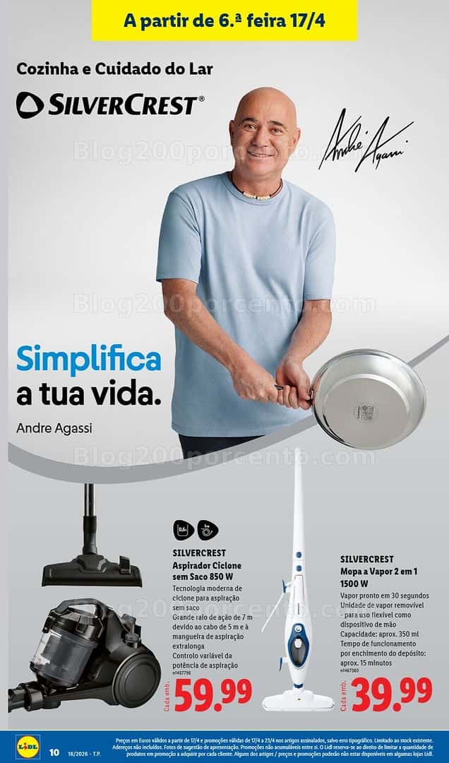 Antevisão Folheto LIDL Bazar Promoções de 13 a 23 abril