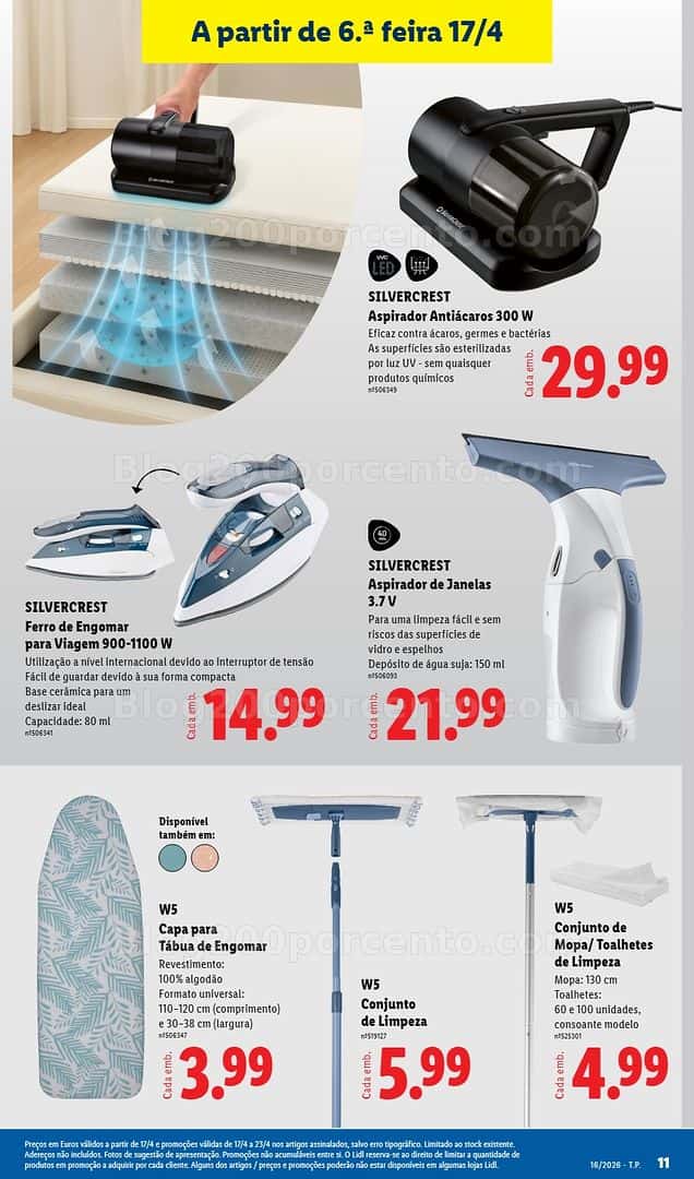 Antevisão Folheto LIDL Bazar Promoções de 13 a 23 abril