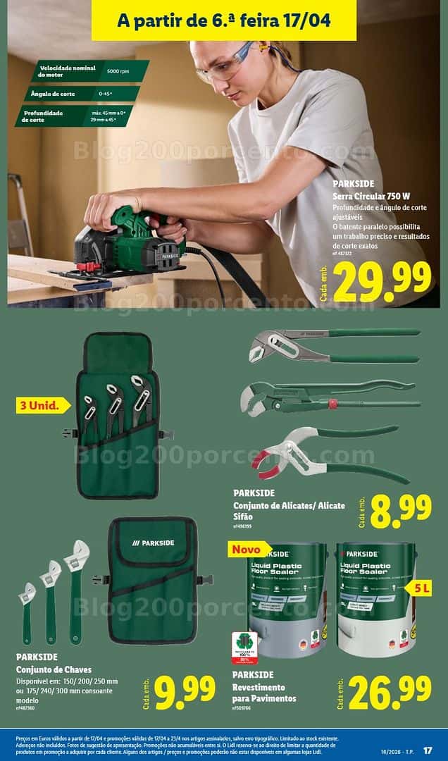 Antevisão Folheto LIDL Bazar Promoções de 13 a 23 abril