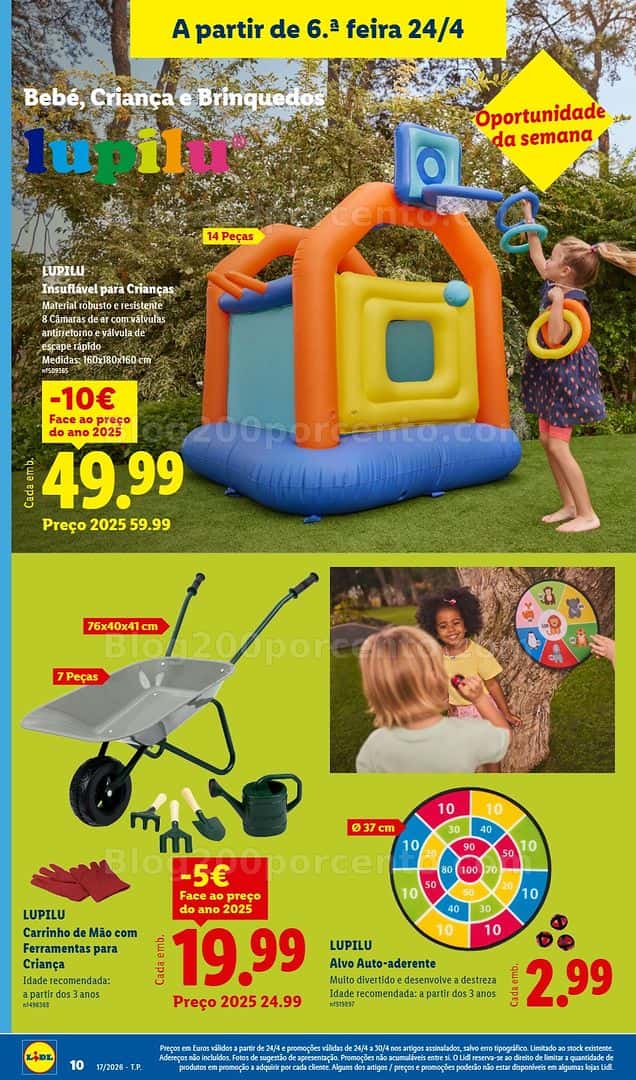 Antevisão Folheto LIDL Bazar Promoções de 24 a 30 abril