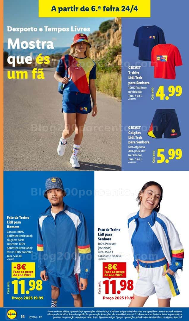 Antevisão Folheto LIDL Bazar Promoções de 20 a 30 abril