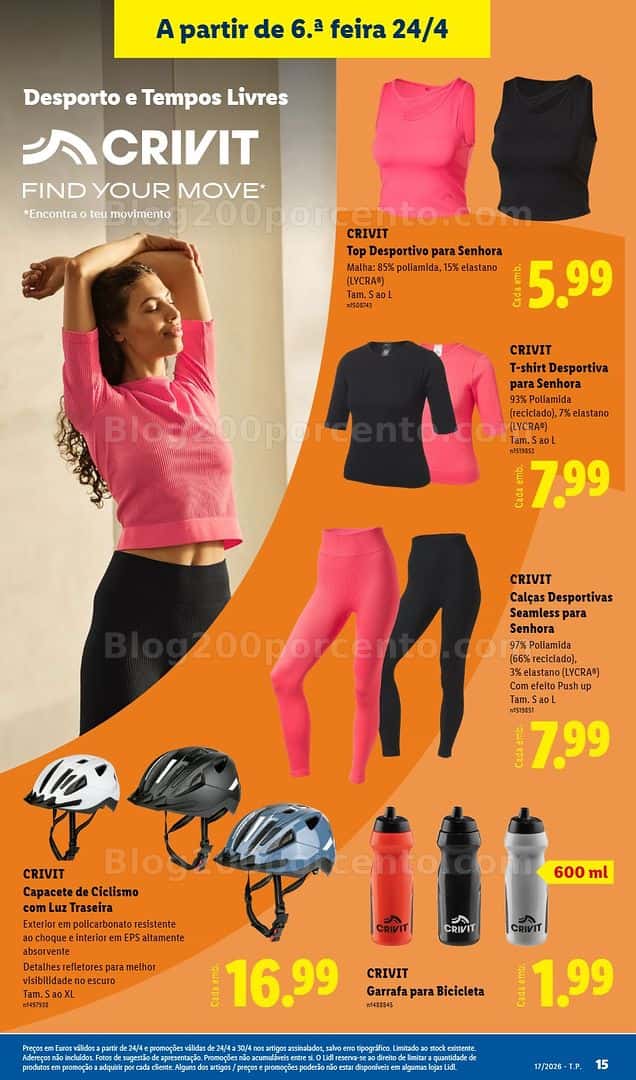 Antevisão Folheto LIDL Bazar Promoções de 20 a 30 abril