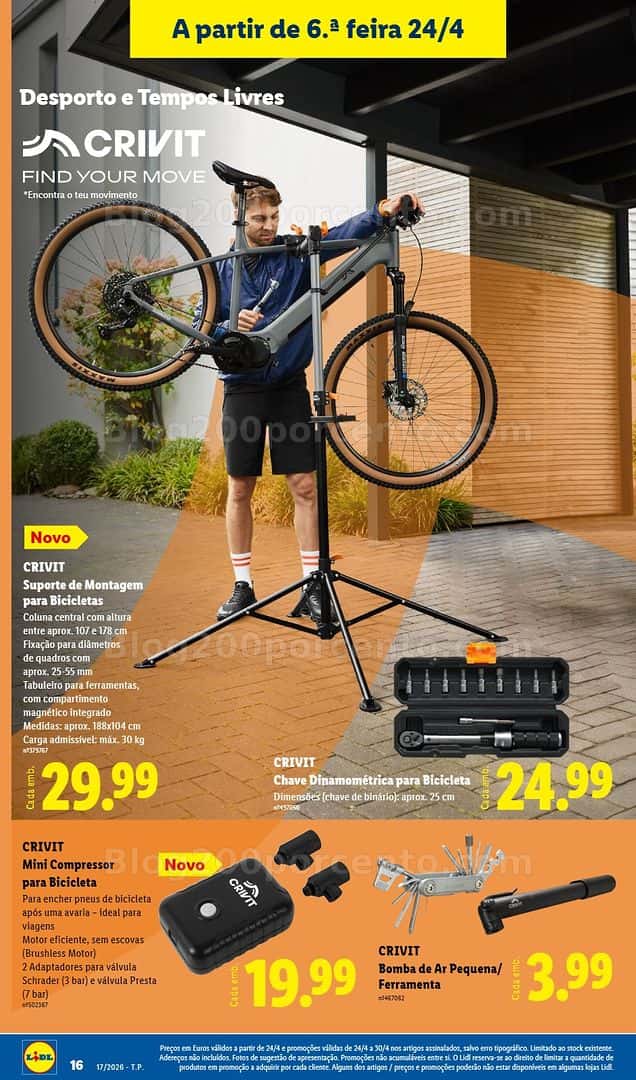 Antevisão Folheto LIDL Bazar Promoções de 20 a 30 abril