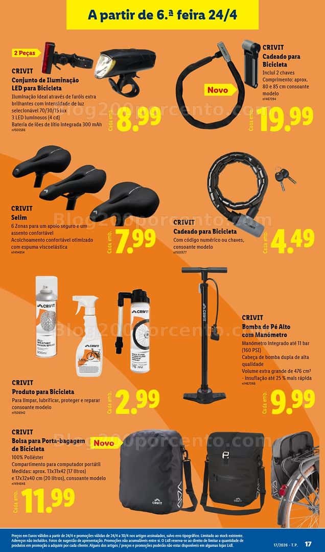 Antevisão Folheto LIDL Bazar Promoções de 20 a 30 abril