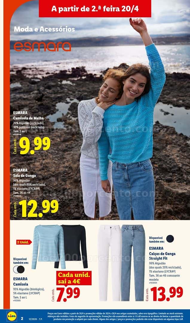 Antevisão Folheto LIDL Bazar Promoções de 20 a 30 abril