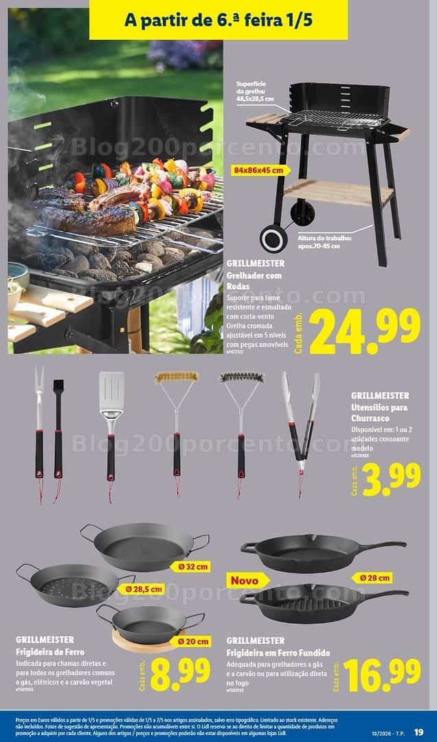 Antevisão Folheto LIDL Bazar Promoções a partir de 1 maio - Edição Digital