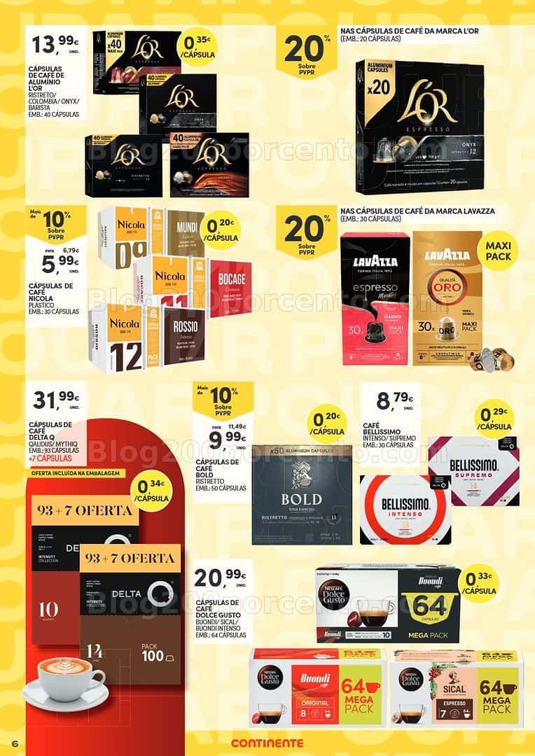 Antevisão Folheto CONTINENTE Especial Packs Poupança Promoções de 7 a 19 abril