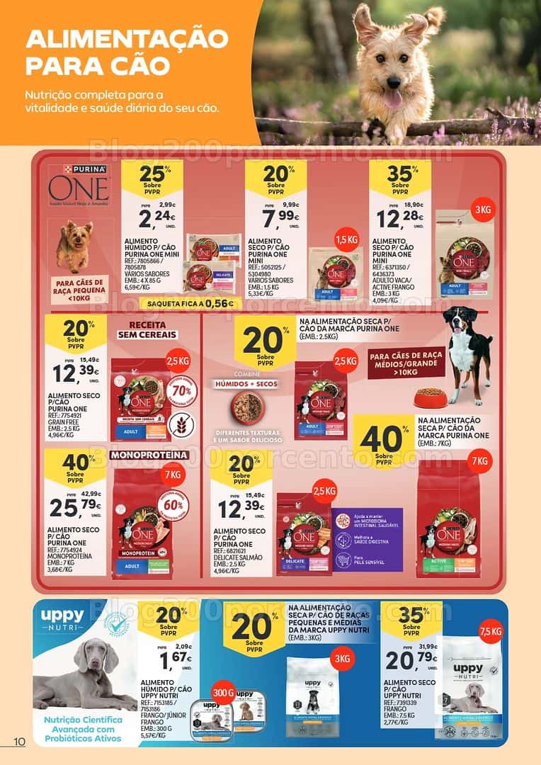 Antevisão Folheto CONTINENTE Pet Care promoções de 7 a 19 abril