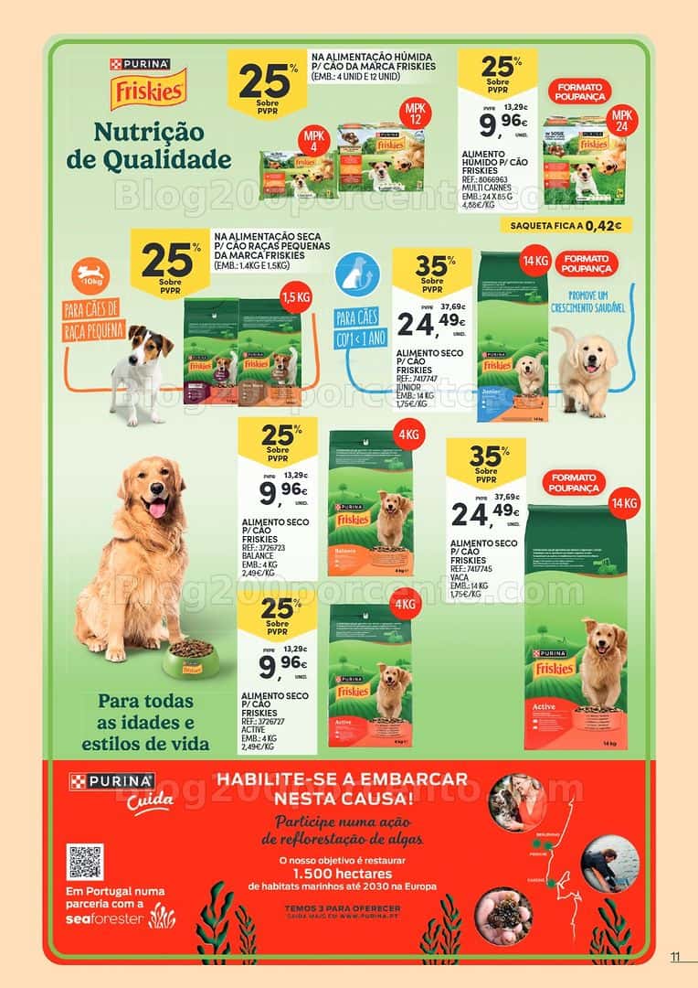 Antevisão Folheto CONTINENTE Pet Care promoções de 7 a 19 abril