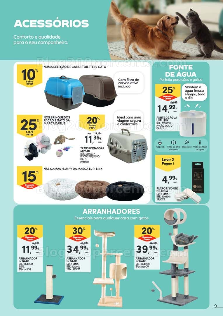 Antevisão Folheto CONTINENTE Pet Care promoções de 7 a 19 abril