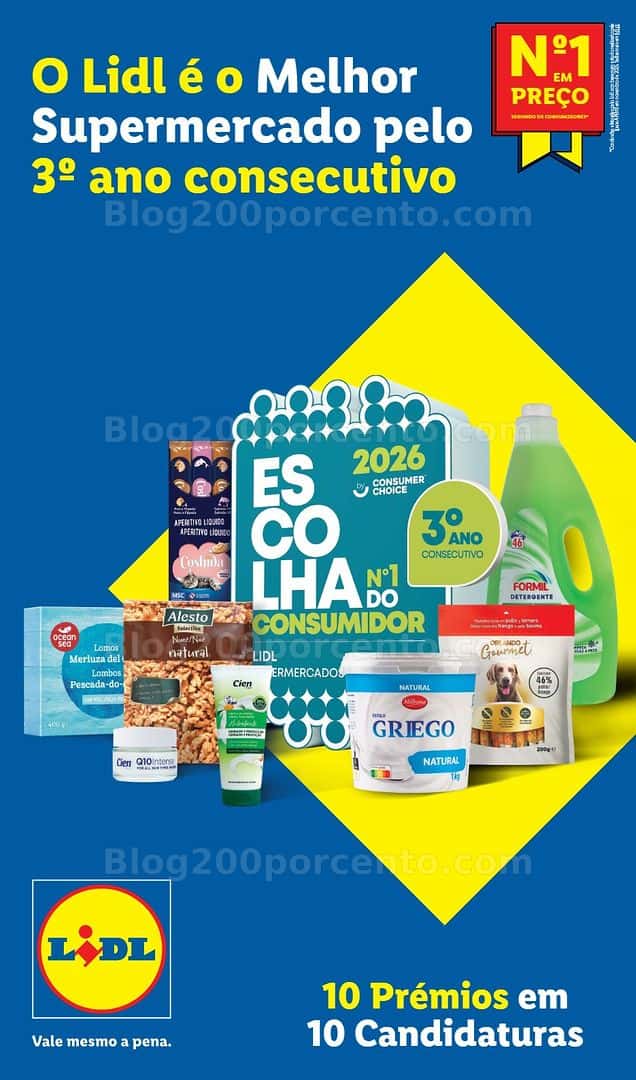 Antevisão Folheto LIDL Promoções de 6 a 12 abril