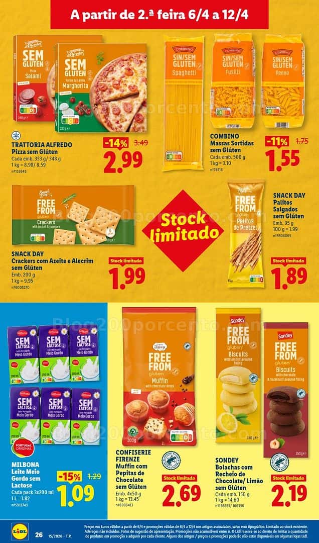Antevisão Folheto LIDL Promoções de 6 a 12 abril