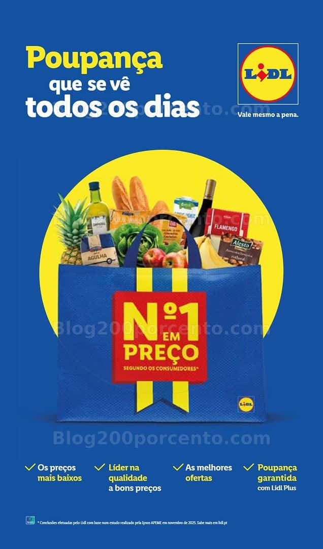 Antevisão Folheto LIDL Promoções de 13 a 19 abril