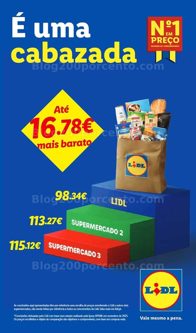 Antevisão Folheto LIDL Promoções de 20 a 26 abril
