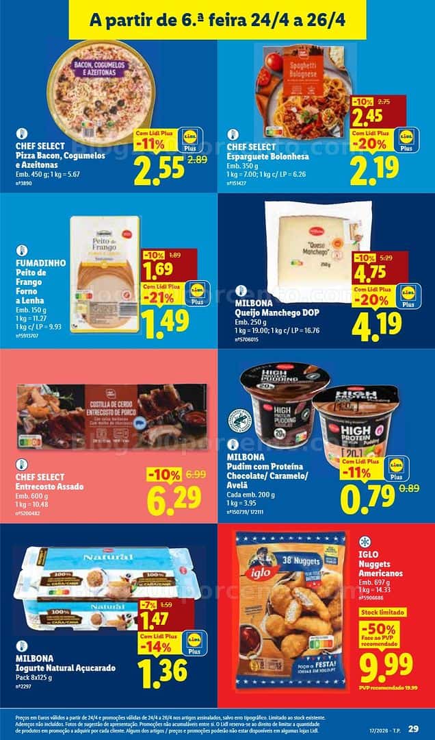 Antevisão Folheto LIDL Promoções de 20 a 26 abril