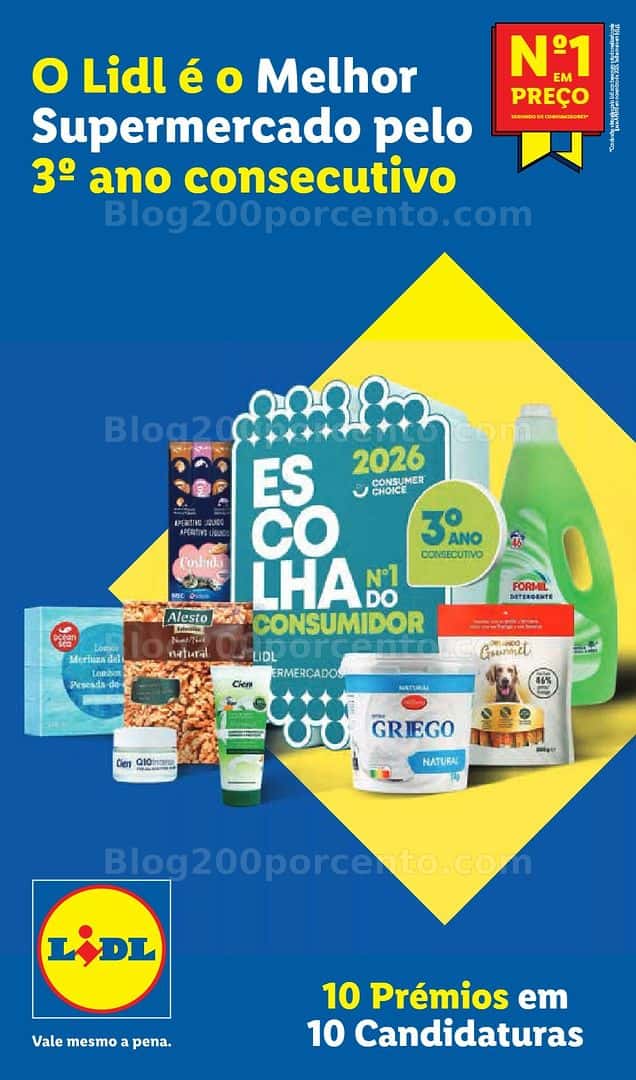 Antevisão Folheto LIDL Promoções de 20 a 26 abril