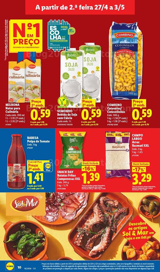 Antevisão Folheto LIDL Promoções de 27 abril a 3 maio