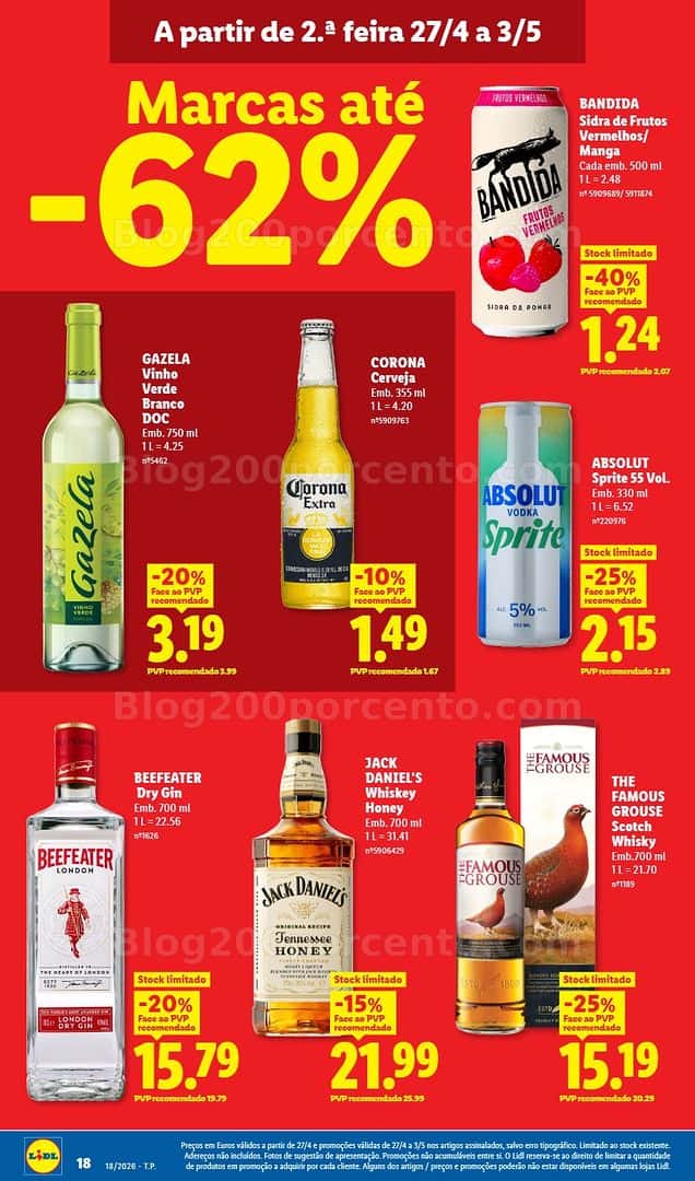 Antevisão Folheto LIDL Promoções de 27 abril a 3 maio