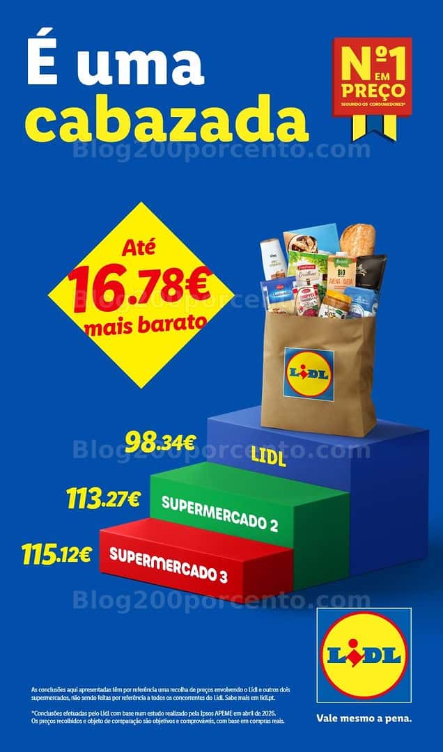 Antevisão Folheto LIDL Promoções de 27 abril a 3 maio