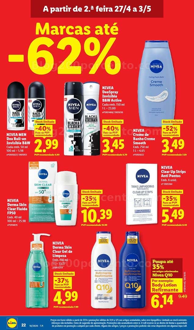 Antevisão Folheto LIDL Promoções de 27 abril a 3 maio