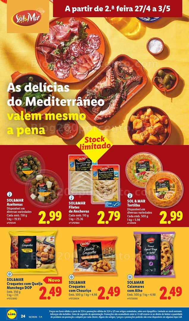 Antevisão Folheto LIDL Promoções de 27 abril a 3 maio