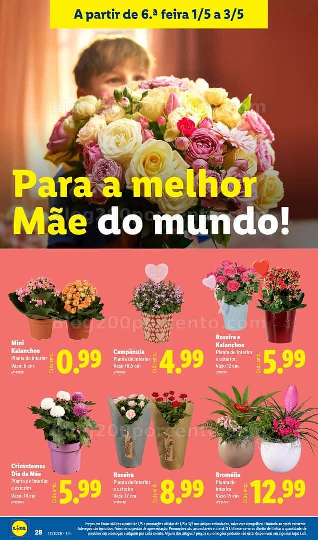 Antevisão Folheto LIDL Promoções de 27 abril a 3 maio