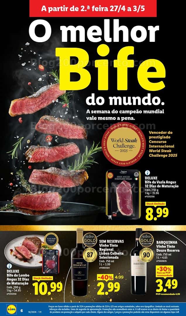 Antevisão Folheto LIDL Promoções de 27 abril a 3 maio