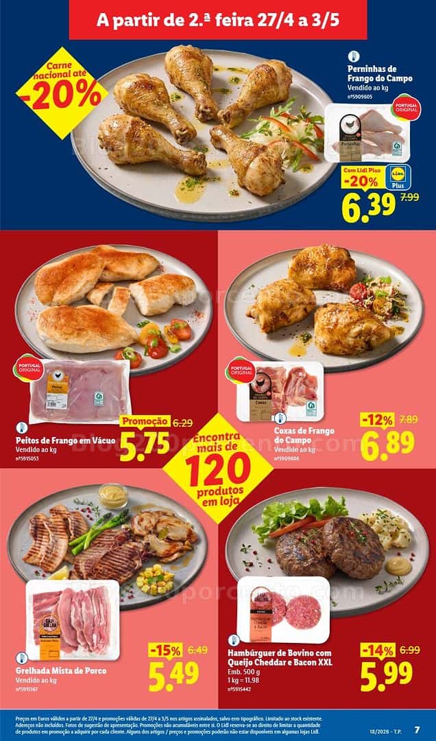 Antevisão Folheto LIDL Promoções de 27 abril a 3 maio