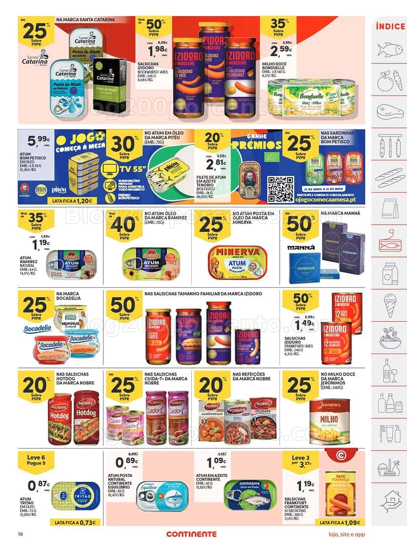 Antevisão Folheto CONTINENTE Promoções de 14 a 20 abril - Edição Digital