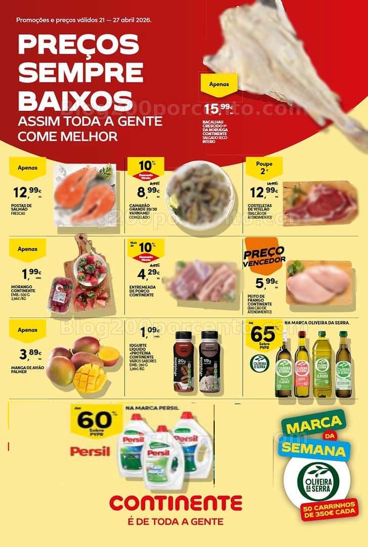 Antevisão Folheto CONTINENTE Bom Dia Promoções de 21 a 27 abril