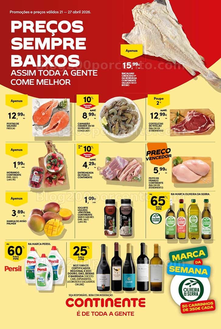 Antevisão Folheto CONTINENTE Bom Dia Promoções de 21 a 27 abril