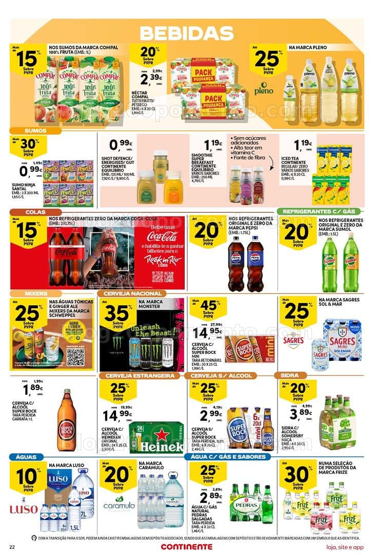 Antevisão Folheto CONTINENTE Bom Dia Promoções de 21 a 27 abril