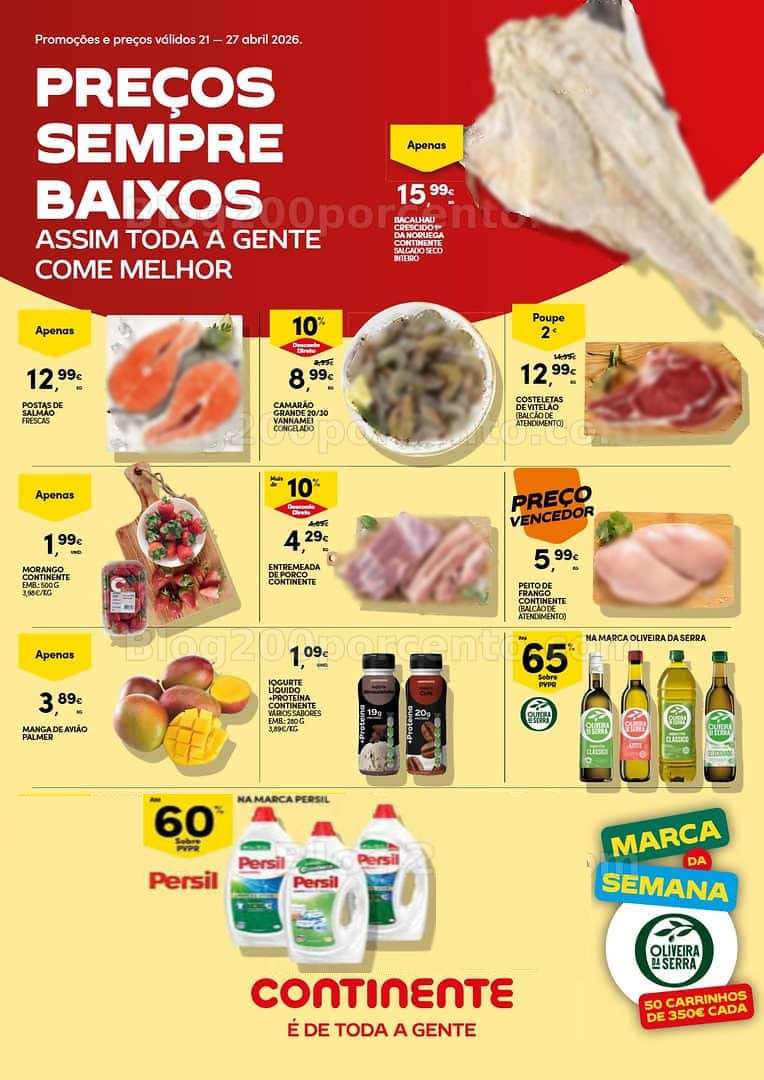 Antevisão Folheto CONTINENTE Promoções de 21 a 27 abril - Edição Digital