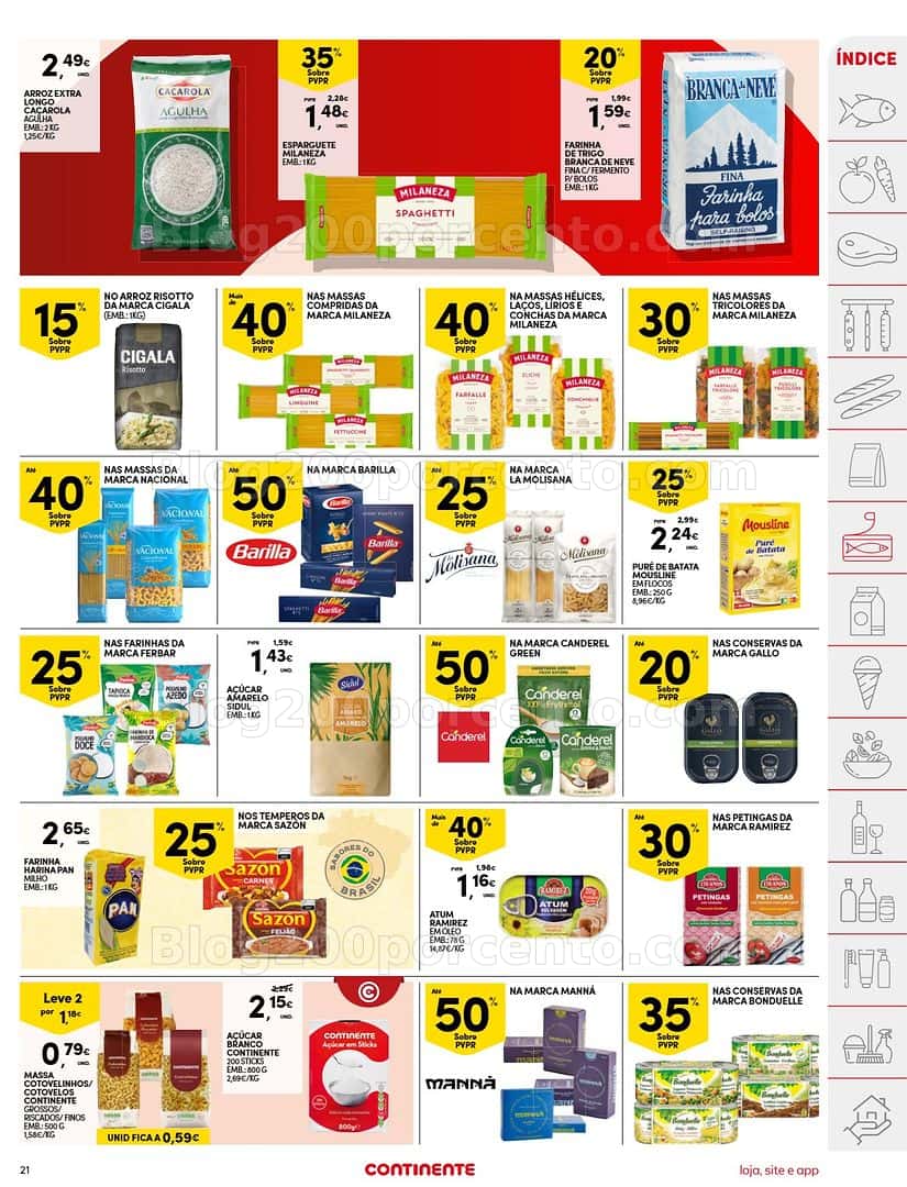 Antevisão Folheto CONTINENTE Promoções de 21 a 27 abril - Edição Digital