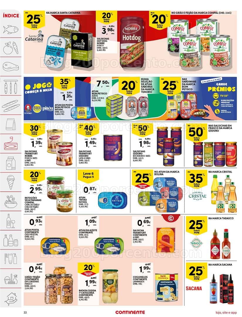 Antevisão Folheto CONTINENTE Promoções de 21 a 27 abril - Edição Digital