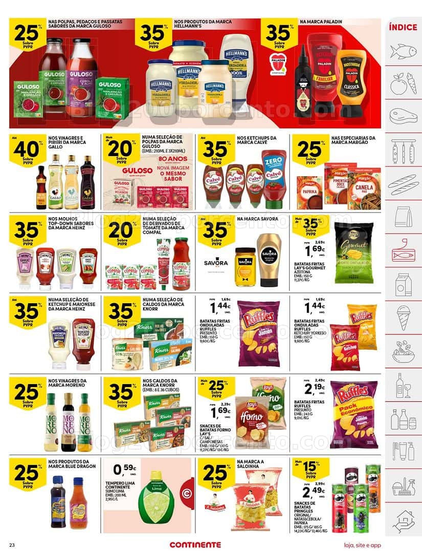 Antevisão Folheto CONTINENTE Promoções de 21 a 27 abril - Edição Digital