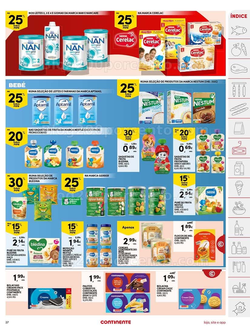 Antevisão Folheto CONTINENTE Promoções de 21 a 27 abril - Edição Digital