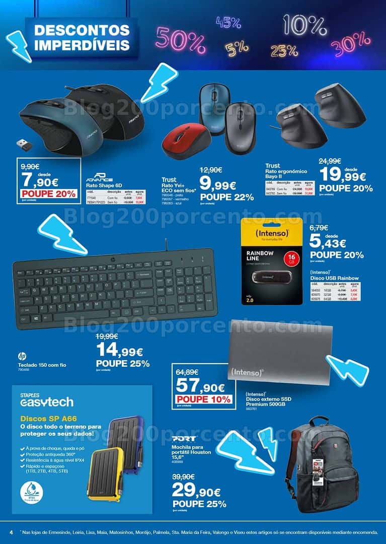 Antevisão Folheto STAPLES Descontos Imperdíveis Promoções de 6 a 29 abril